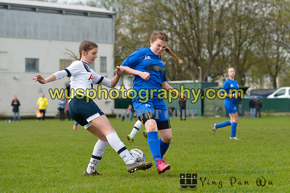 20160409-112619-4 Tottenham Hotspur Girls U14 v Hemel Hempstead Town Girls U14