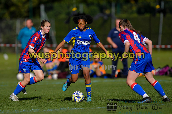 20221015-110658G AFC Wimbledon Girls U14 v Crystal Palace FC Girls U14