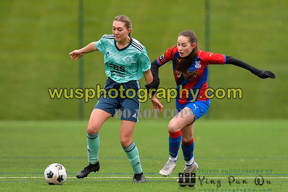 20211127-122914D Crystal Palace FC Girls U16 v Leicester City Women's FC Blues U16