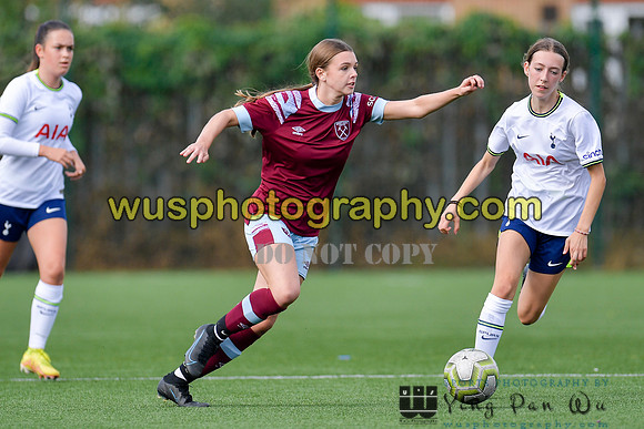 20220924-103321A West Ham United Academy Girls U15 v Tottenham Hotspur Women FC Academy U15