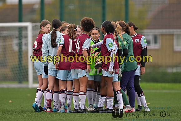 20241130-100010 West Ham United Warriors Girls U14 v Fareham Town Youth FC Girls U14