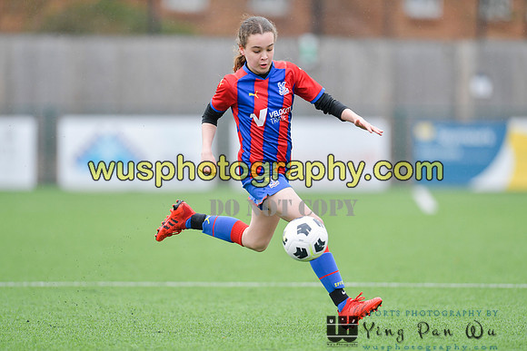 20220313-124218B Crystal Palace FC Girls U12 v Kew Park Rangers Girls U12 Reds