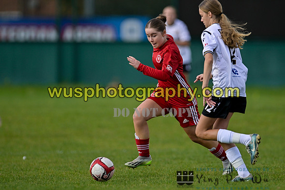 20241005-114118 Welling United Academy Girls U14 v Bromley FC Academy Girls U14