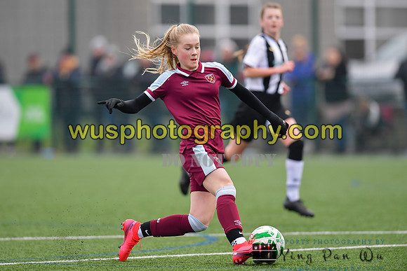 20220115-131726A West Ham United Academy Girls U14 v Notts County FC Girls U14