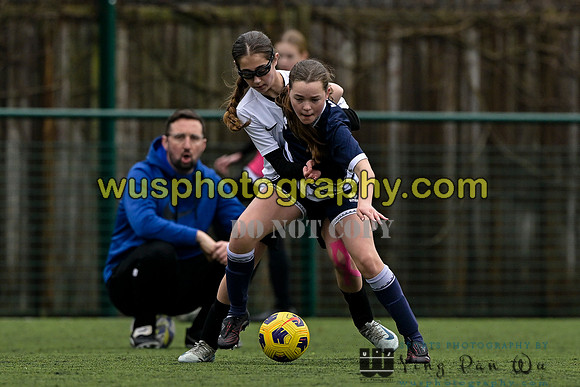 20250222-103308 Millwall Lionesses U12 v New Level Soccer Girls U12