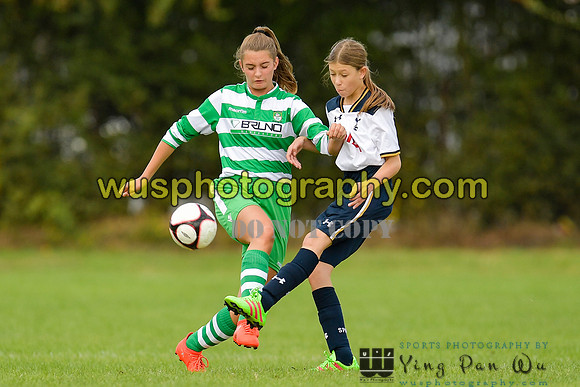 20161002-113343 Tottenham Hotspur Girls U14 v Writtle Minors FC Girls U14