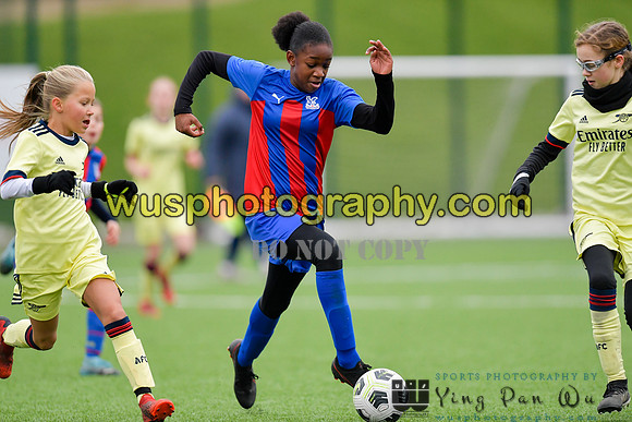 20220122-150826 Crystal Palace FC Girls U12 v Arsenal FC Girls U12