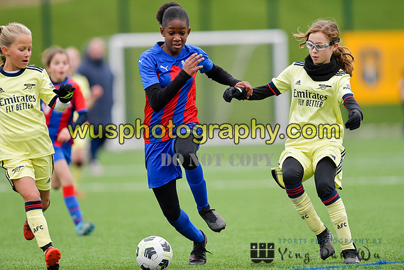 20220122-150826B Crystal Palace FC Girls U12 v Arsenal FC Girls U12