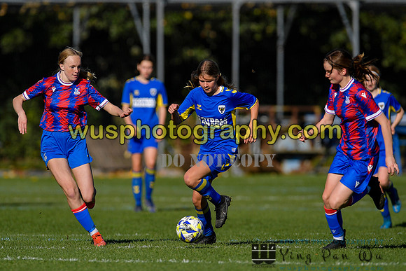 20221015-105712B AFC Wimbledon Girls U14 v Crystal Palace FC Girls U14