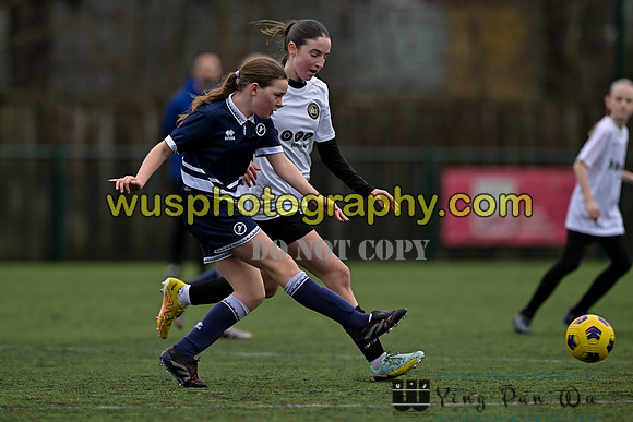 20250222-103923A Millwall Lionesses U12 v New Level Soccer Girls U12