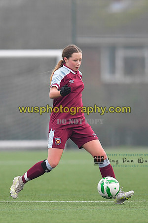20220115-131207 West Ham United Academy Girls U14 v Notts County FC Girls U14