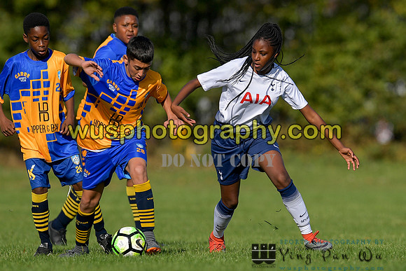 20181007-104413 Tottenham Hotspur Girls U14 v White Star Boys U14