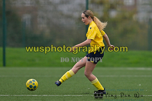 20241109-100648 West Ham United Performance Claret Girls U14 v Oxford United Girls U14