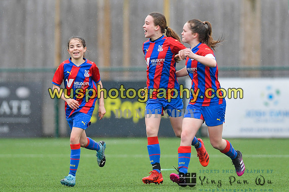 20220313-112929 Crystal Palace FC Girls U12 v Kew Park Rangers Girls U12 Reds