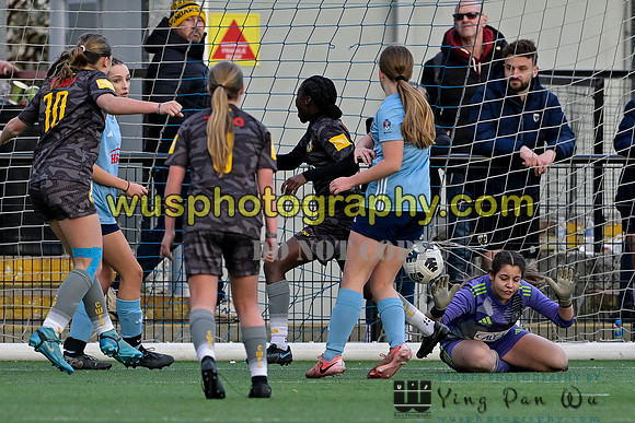 20250316-171538A Cray Wanderers Youth FC Girls U15 v Hashtag United Girls U15