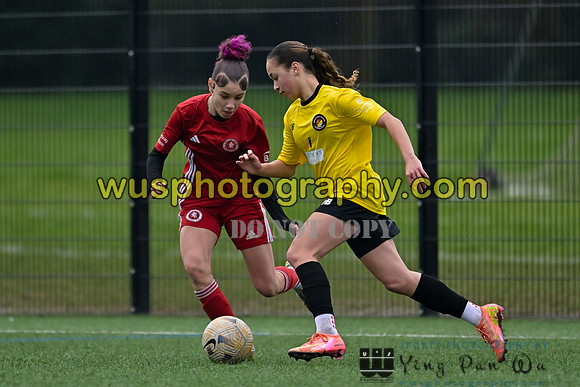 20250215-144929 Welling United Academy Girls U16 v Ebbsfleet United Girls U16