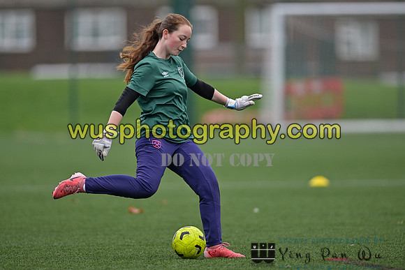 20241130-095612 West Ham United Warriors Girls U14 v Fareham Town Youth FC Girls U14