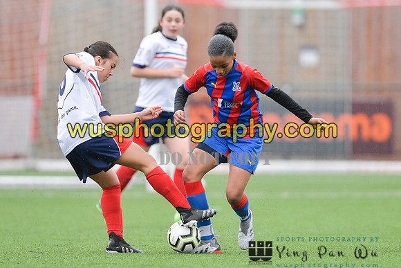 20220313-122309B Crystal Palace FC Girls U12 v Kew Park Rangers Girls U12 Reds