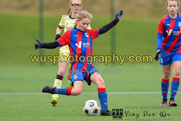 20220122-145049 Crystal Palace FC Girls U12 v Arsenal FC Girls U12