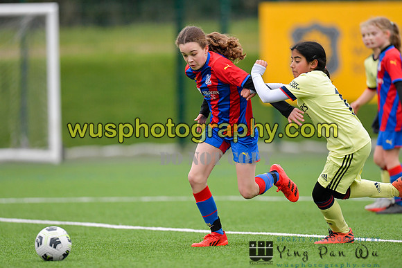 20220122-150303G Crystal Palace FC Girls U12 v Arsenal FC Girls U12