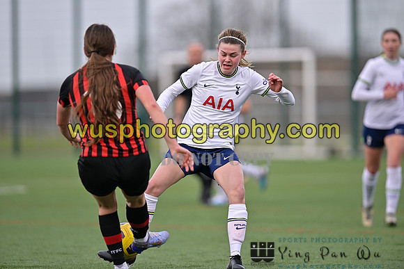 20230201-151344C Tottenham Hotspur Women FC WSL Academy U21 v Ipswich Town Women FC U21