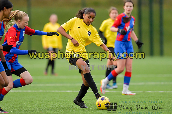 20211127-150104C Crystal Palace FC Girls U14 v Watford Ladies FC Hornets U14