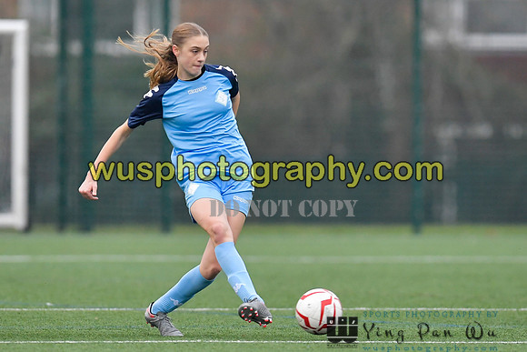 20220115-151332 West Ham United Performance Girls U16 v London City Lionesses U16