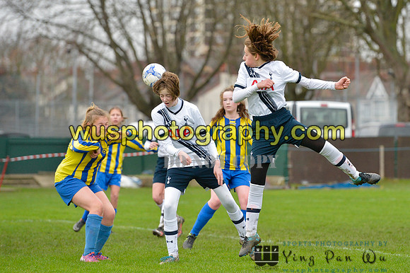 20160206-122949-3 Tottenham Hotspur Girls U14 v Harvesters FC Girls U14