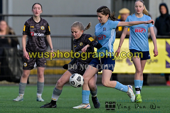 20250316-170704 Cray Wanderers Youth FC Girls U15 v Hashtag United Girls U15