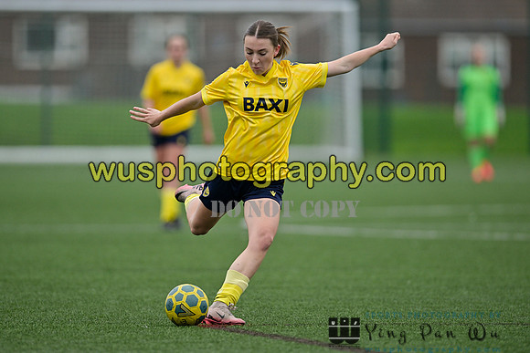 20241109-102034A West Ham United Performance Claret Girls U14 v Oxford United Girls U14