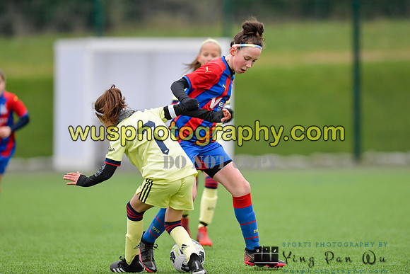 20220122-150259 Crystal Palace FC Girls U12 v Arsenal FC Girls U12