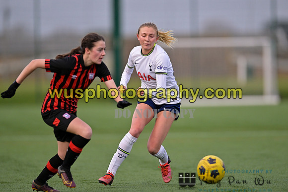 20230201-155228A Tottenham Hotspur Women FC WSL Academy U21 v Ipswich Town Women FC U21