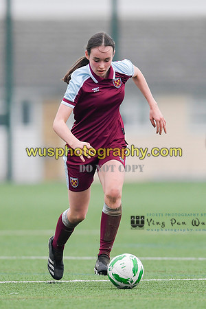 20220115-134037B West Ham United Academy Girls U14 v Notts County FC Girls U14