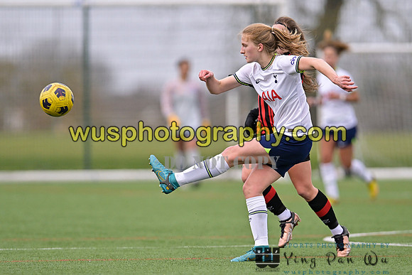 20230201-144525A Tottenham Hotspur Women FC WSL Academy U21 v Ipswich Town Women FC U21