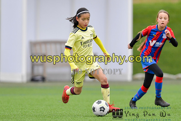 20220122-143610-2 Crystal Palace FC Girls U12 v Arsenal FC Girls U12