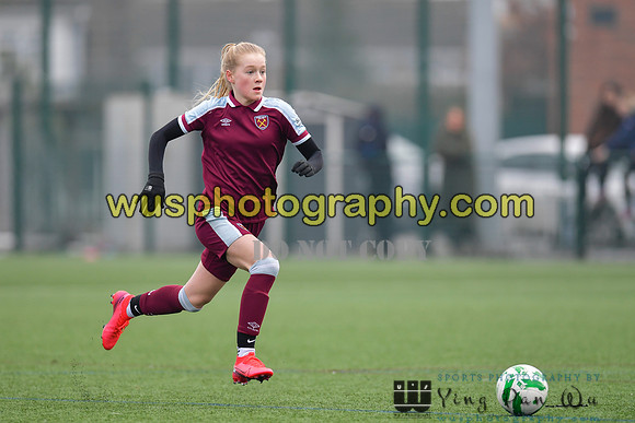 20220115-131724C West Ham United Academy Girls U14 v Notts County FC Girls U14