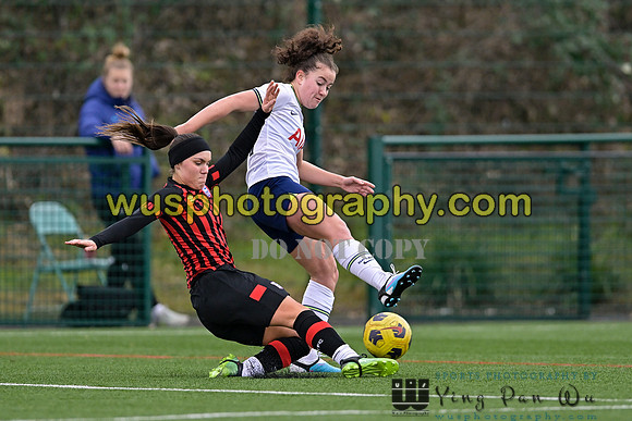 20230201-142436B Tottenham Hotspur Women FC WSL Academy U21 v Ipswich Town Women FC U21