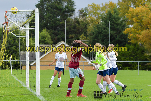 20221119-111231 Tottenham Hotspur Women FC Academy U15 v West Ham United Academy Girls U15