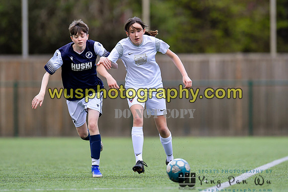 20220413-182406A Millwall Lionesses U14 v Eastern Pennsylvania Youth Soccer