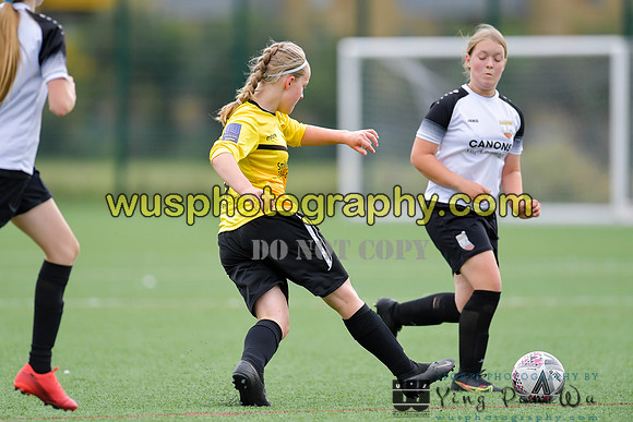 20210821-101209 London Bees Academy U14 v Kent Football United Girls U14