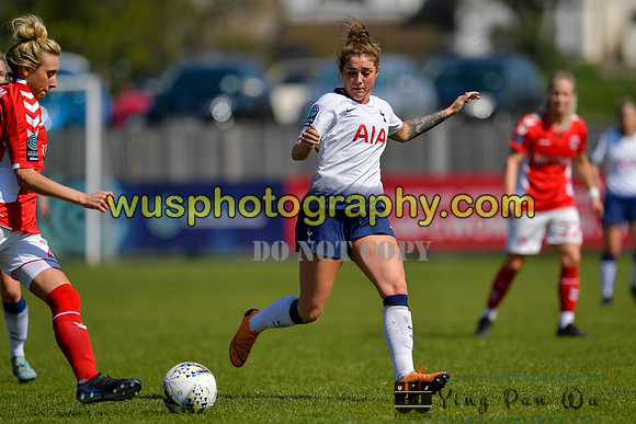 20190421-141653A Charlton Athletic Womens FC v Tottenham Hotspur Ladies FC