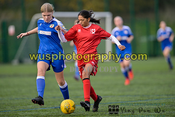 20221126-130334C Grays Athletic FC Girls U14 v MK Dons FC Girls U14