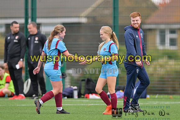20221022-144100A West Ham United Performance Girls U16 v AFC Bournemouth Girls U16