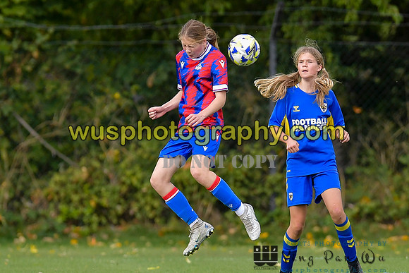 20221015-115705A AFC Wimbledon Girls U14 v Crystal Palace FC Girls U14