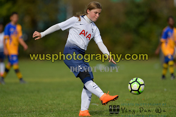 20181007-115103D Tottenham Hotspur Girls U14 v White Star Boys U14