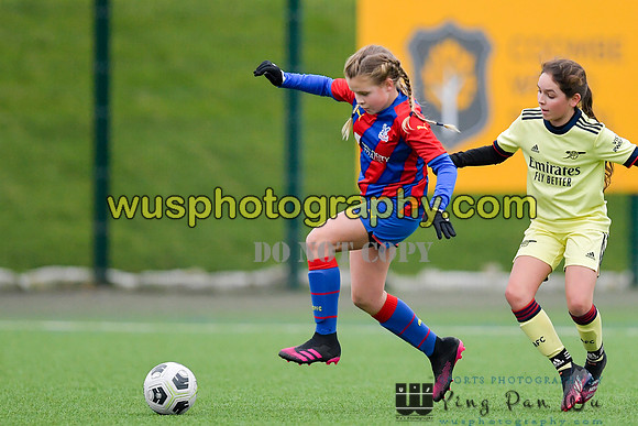 20220122-153110 Crystal Palace FC Girls U12 v Arsenal FC Girls U12