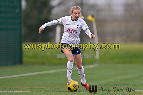 20230201-153425B Tottenham Hotspur Women FC WSL Academy U21 v Ipswich Town Women FC U21