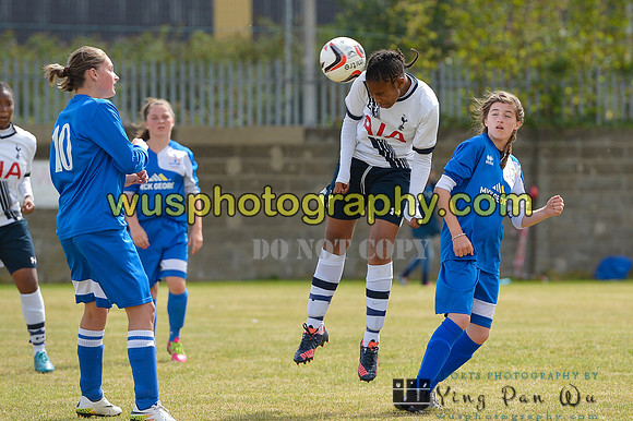 20160820-124415-2 Tottenham Hotspur Girls U14 v Yaxley FC Girls U14