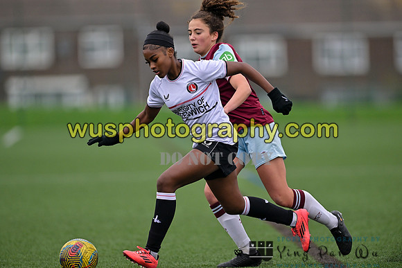 20241109-133549A West Ham United Warriors Girls U16 v Charlton Athletic Academy Girls U16