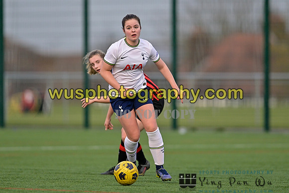 20230201-155107 Tottenham Hotspur Women FC WSL Academy U21 v Ipswich Town Women FC U21